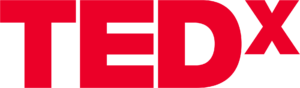 "TEDx" logo and link